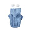 Early Autumn Dog Sweater Autumn and Winter Warm Hooded Hairball Two Feet Teddy Cat Small Dog Pet Bigbear Clothes