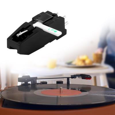 מחט נגן תקליטים עם קצה יהלום מחט פונוגרף מחט החלפה מחטי פטיפון מתאים לנגני תקליטים