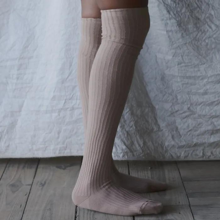 OVERKNEE SOCKS (COTTON RIB)