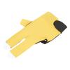 Left Hand Pool Glove 3 Finger Nylon Comfortable Elastic Universal Adjustable Billiard Pool Glove Yellow