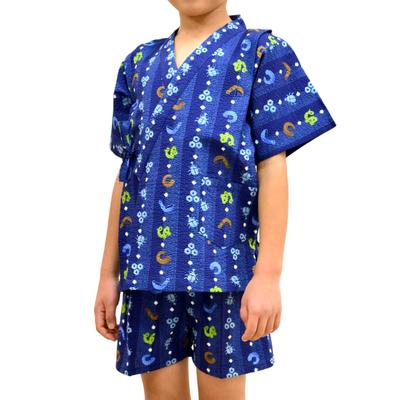 Aiai Jinbei In Limited Sizes Perfect for and Fireworks Children's "Kamawanu" (Made Japan) - Stock, 90/100/110/120, Cute, Stylish, Washable, Cool,