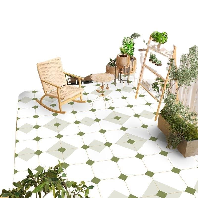 Balkonbodenmatte PVC Küche Wasserdicht Waschbar Rutschfeste Oberfläche Verwendung Zuhause