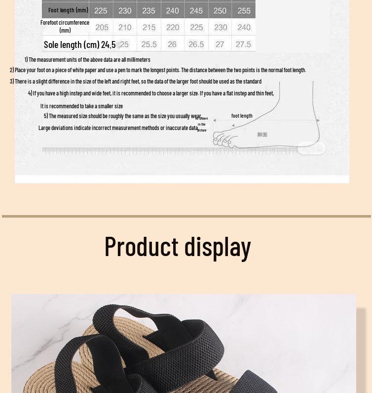 New Roman EVA Women's Mid-Heel Sandals - Round-Toe, Flat-Bottom Slippers for Outdoor, Summer 2024