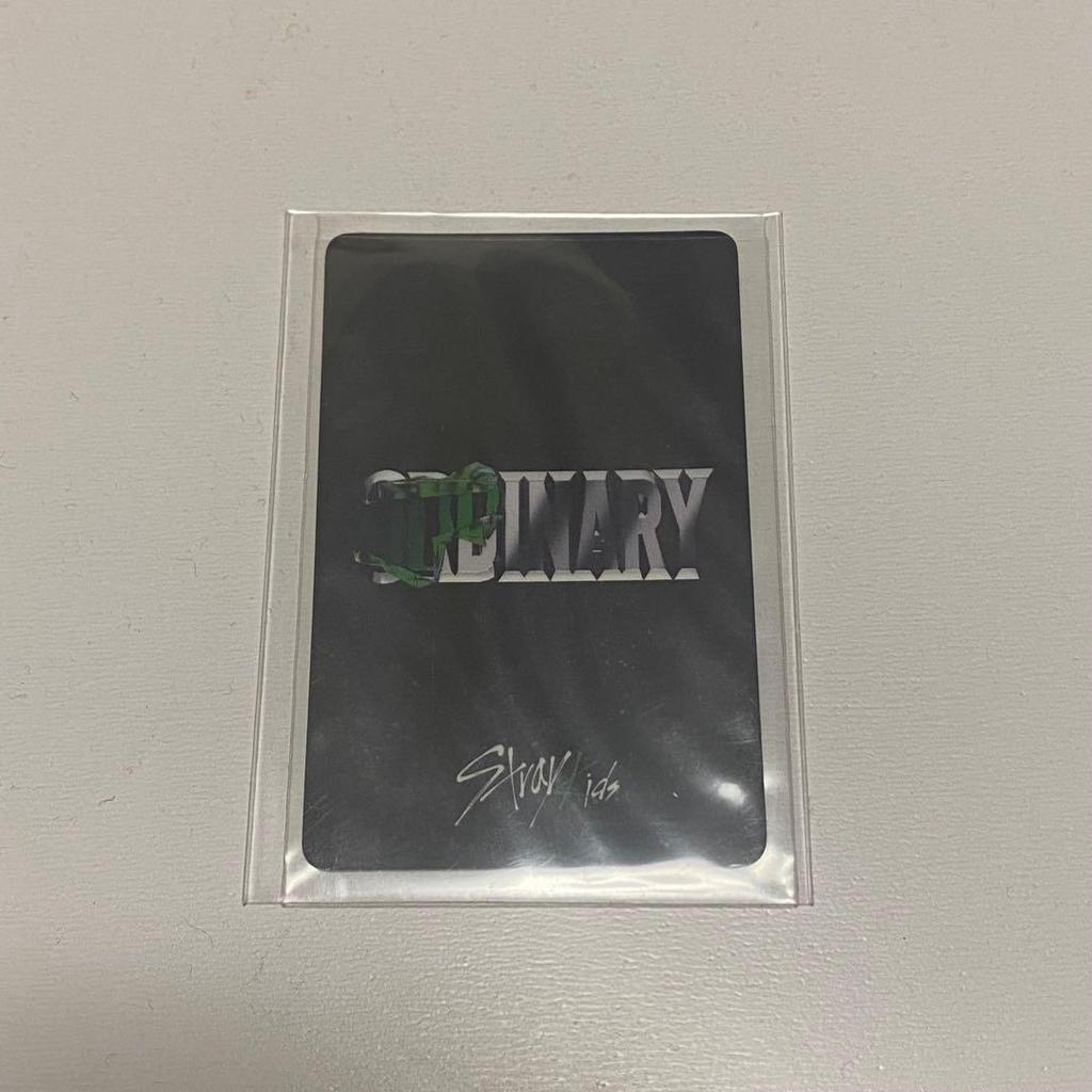 [USED] Straykids Han Ji Sung trading card withmuu oddinary