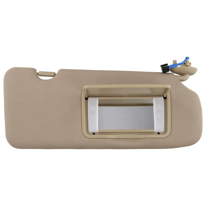 L10A Sun Visor Assy Sun Protection Sun Shielding Visor For Honda CR-V CRV 2017 2018- Beige Right