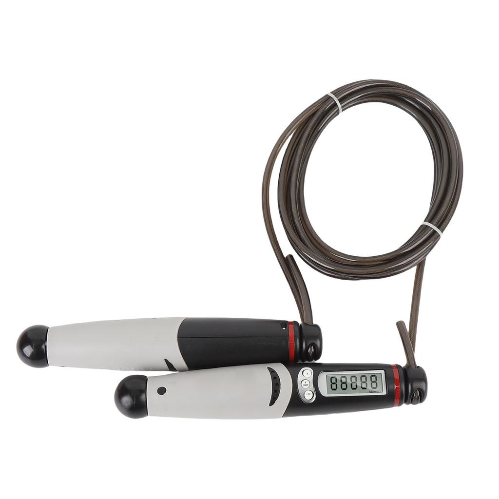 Smartes Springseil mit Zähler 1-Minuten-Timer Übungs-Springseil für Männer Frauen Springseil für