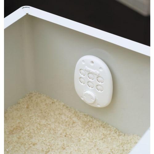 Armic Rice Bin Sensei (1-Year Use), 35kg Capacity, Made in Japan, Rice Insect Repellent, KS-48N