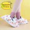 Eco-Friendly Cartoon Non-Woven Shoe Covers: Wear-Resistant, Non-Slip, One-Size Fits All, Ideal for Indoor Use.