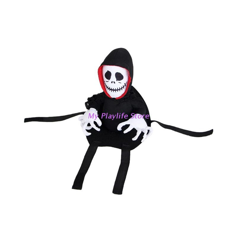 

Собака Забавный Призрак Косплей Костюм Дизайн Удобный Стильный Домашний Животный Тканевый Призрак Стильный Костюм Одеваются На Хэллоуин M чёрный