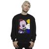 Disney Mens Mickey Mouse Oh Minnie Pop Art Sweatshirt