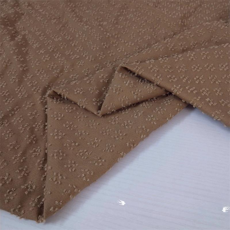 Praná Čistá Bavlna Džínová Žakárová Látka Vintage Háčkovaná pro DIY Šití Bundy Košile Šaty Oblečení Designové Látky Látka