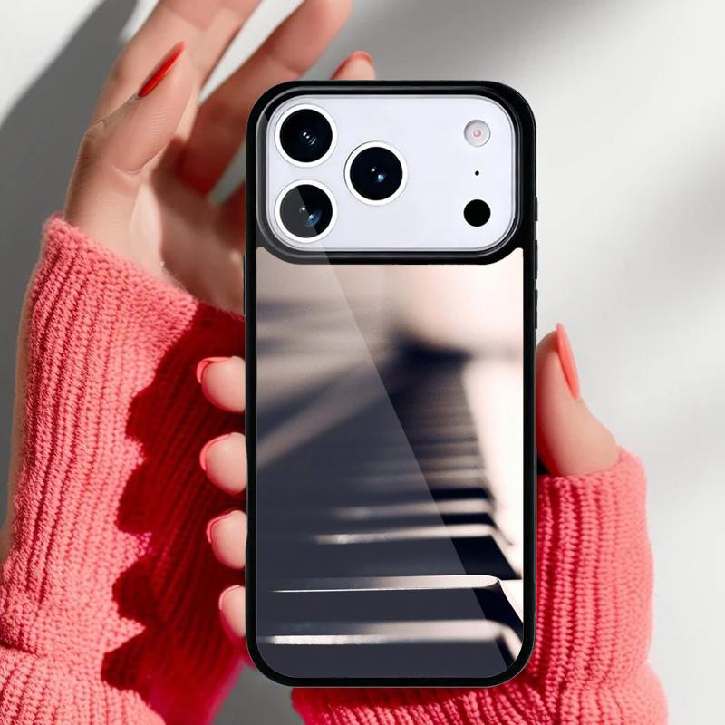 

Музыкальный чехол для телефона с клавишами пианино для iPhone 17 Air 16e 15 14 13 Pro Max Задняя крышка для 12 11 Pro Coque iPhone 11 Pro Max