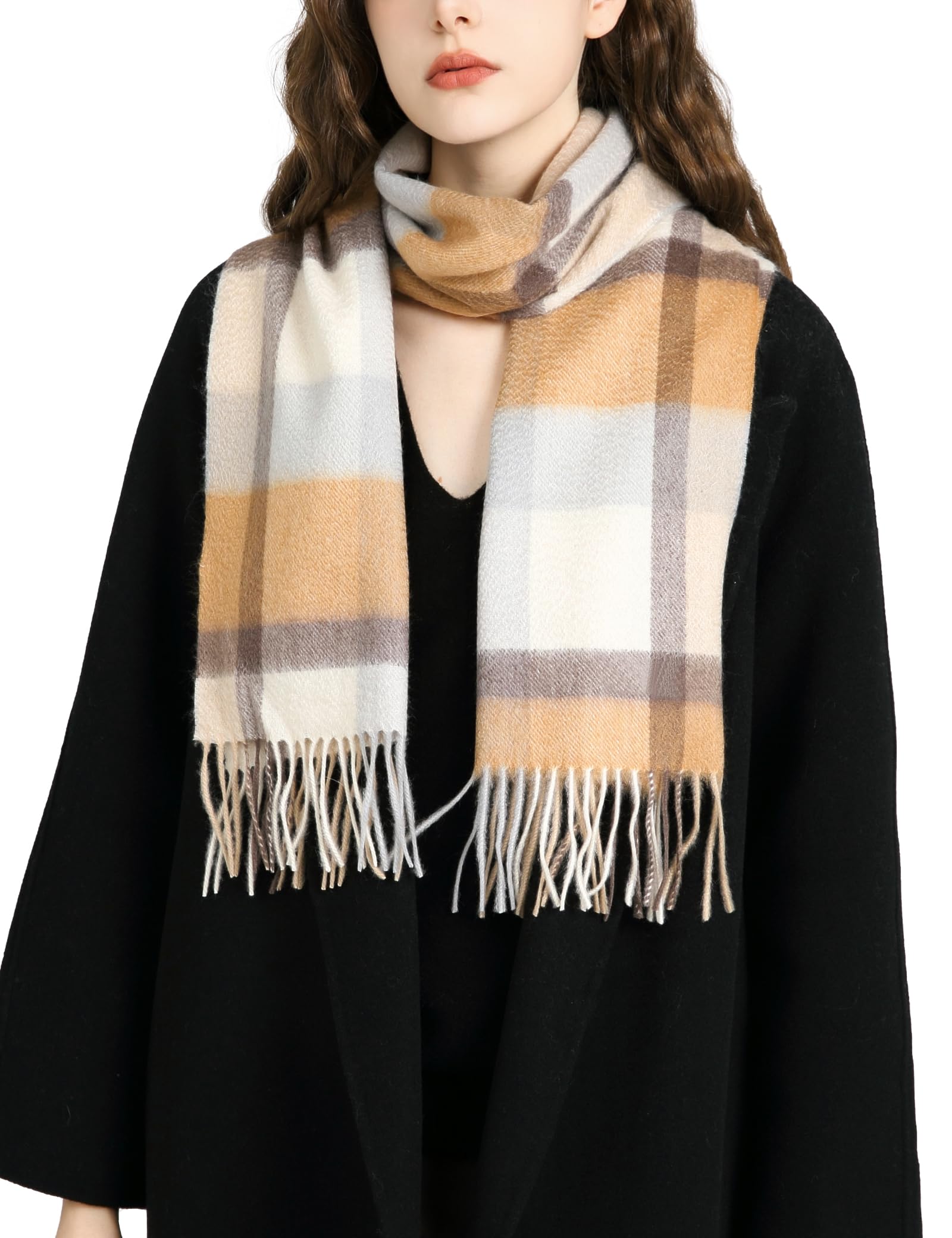 

Шарф кашемировый SHAMYMOON для 45 Клетка Сочетающаяся клетка Школьный Брендовый Дневной Толстый 100% Женский, Цвета, Персонализированный, Милый, Унисекс, Узор, Синий,