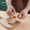 ZISIZ Disposable Round Plastic Bowls