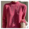Stylish Soft Wool Half-High Neck Sweater: Age-Defying, Casual and Ready-to-Wear Base Layer
