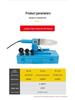 Blue Single-Tube Digital Display Hot Melt Machine for 20-32 PPR Plastic Pipe Welding