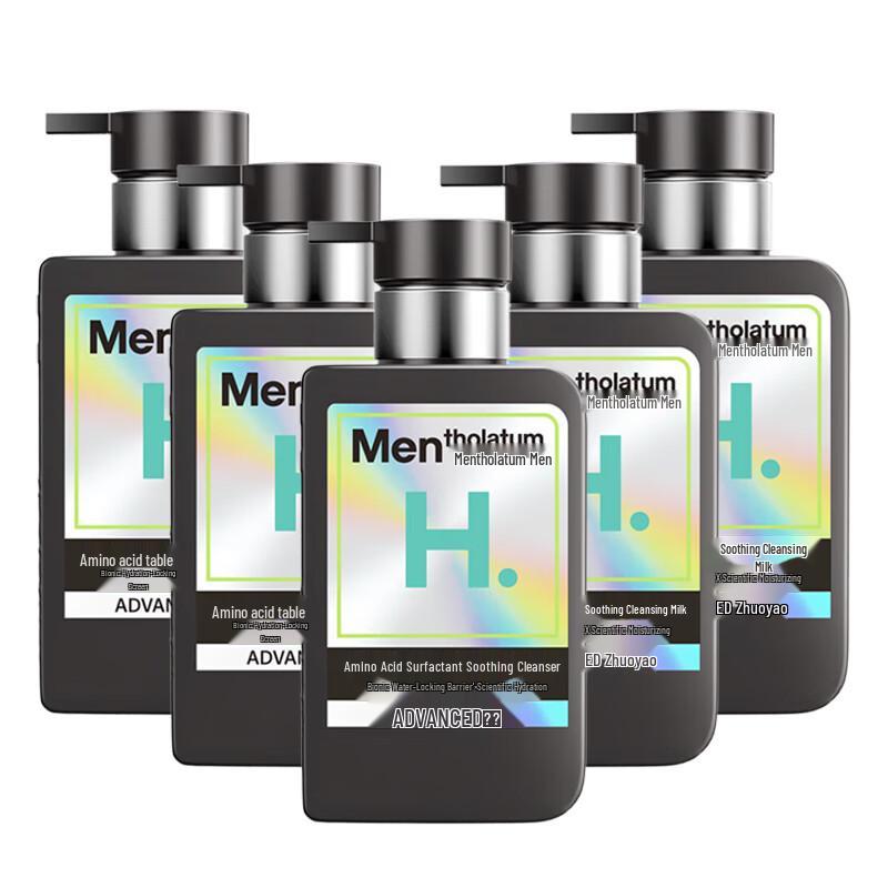 

Mentholatum Men s Amino Acid Facial Cleanser (5 x 150ml)