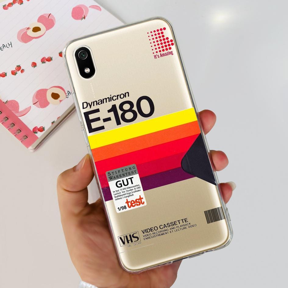 For Xiaomi Redmi 7 7A Case Silicone Soft Transparent TPU Protective Skin Back Cover For Xiomi Redmi 7A Funda Redmi7a Redmi7 Capa