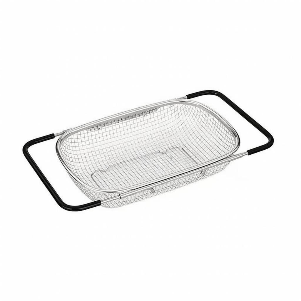 Colander Retractable Sink Draining Basket Adjustable for Kitchen Prep