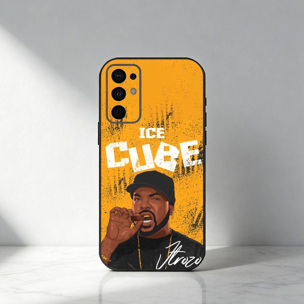 

Rapper I-Ice C-Cube Phone Case For Samsung S25,S24,S21,S22,S23,S30,Ultra,S20,Plus,Fe,Note,5G Black Cover Samsung S21Ultra