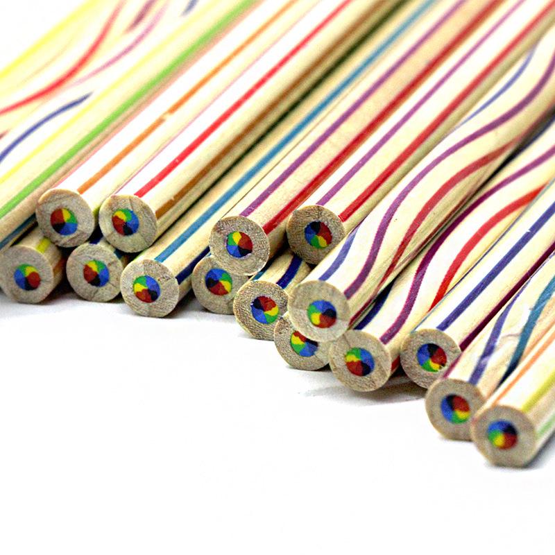 7-Color Gradient Rainbow Pen for DIY Graffiti Art