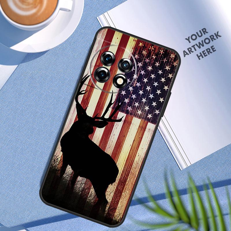 Deer Hunting Camo Case For OnePlus Nord 5 CE 2 3 4 Lite N30 OnePlus 11 12 13 15 12R 13R 10T 13T 9 10 Pro Cover