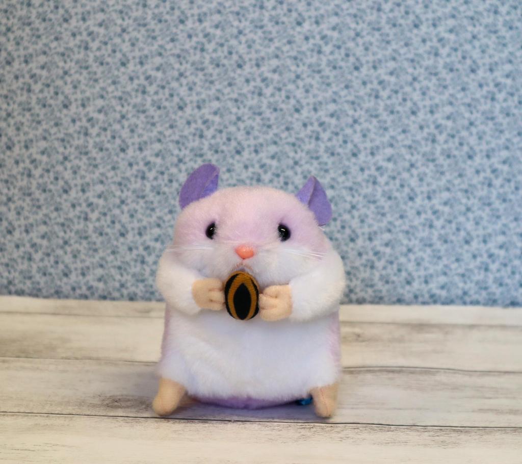 Take Off Baby Palette Hamster Plush Toy, Purple