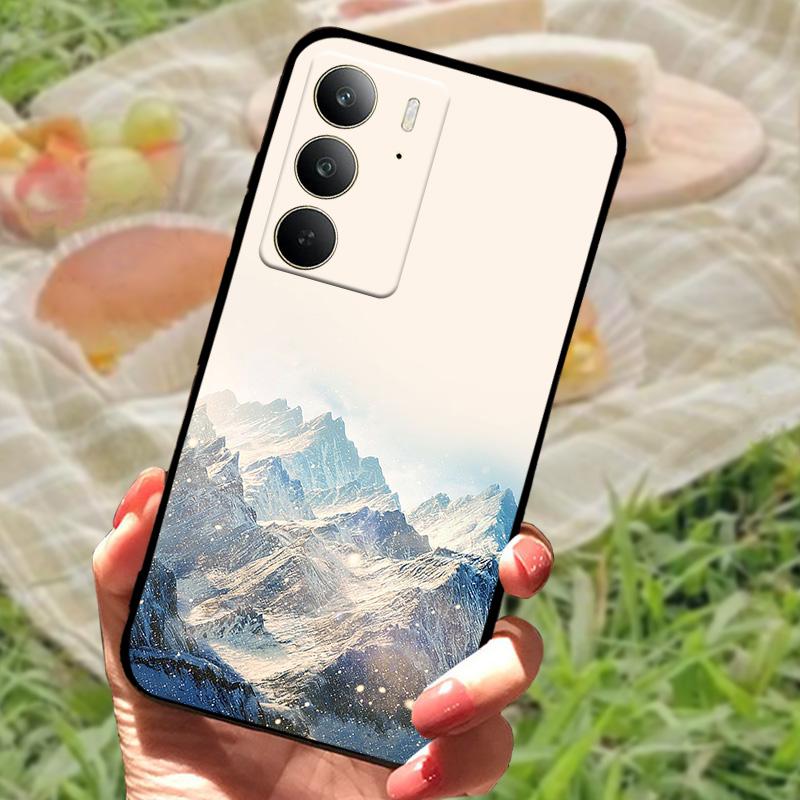 Hülle Für Realme C75 Stoßfestes TPU Silikon Handy Hülle Für Oppo Realme C75 4G Fundas Stoßstange Abdeckung Mode Weiche Schutzhülle