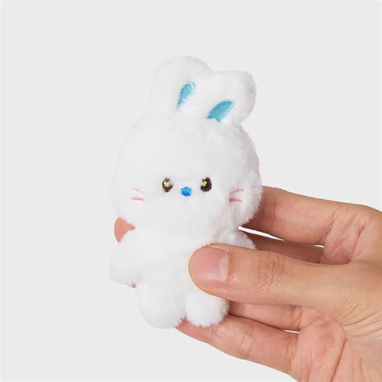 Naklejka pluszowa Bunini (BIAŁY)