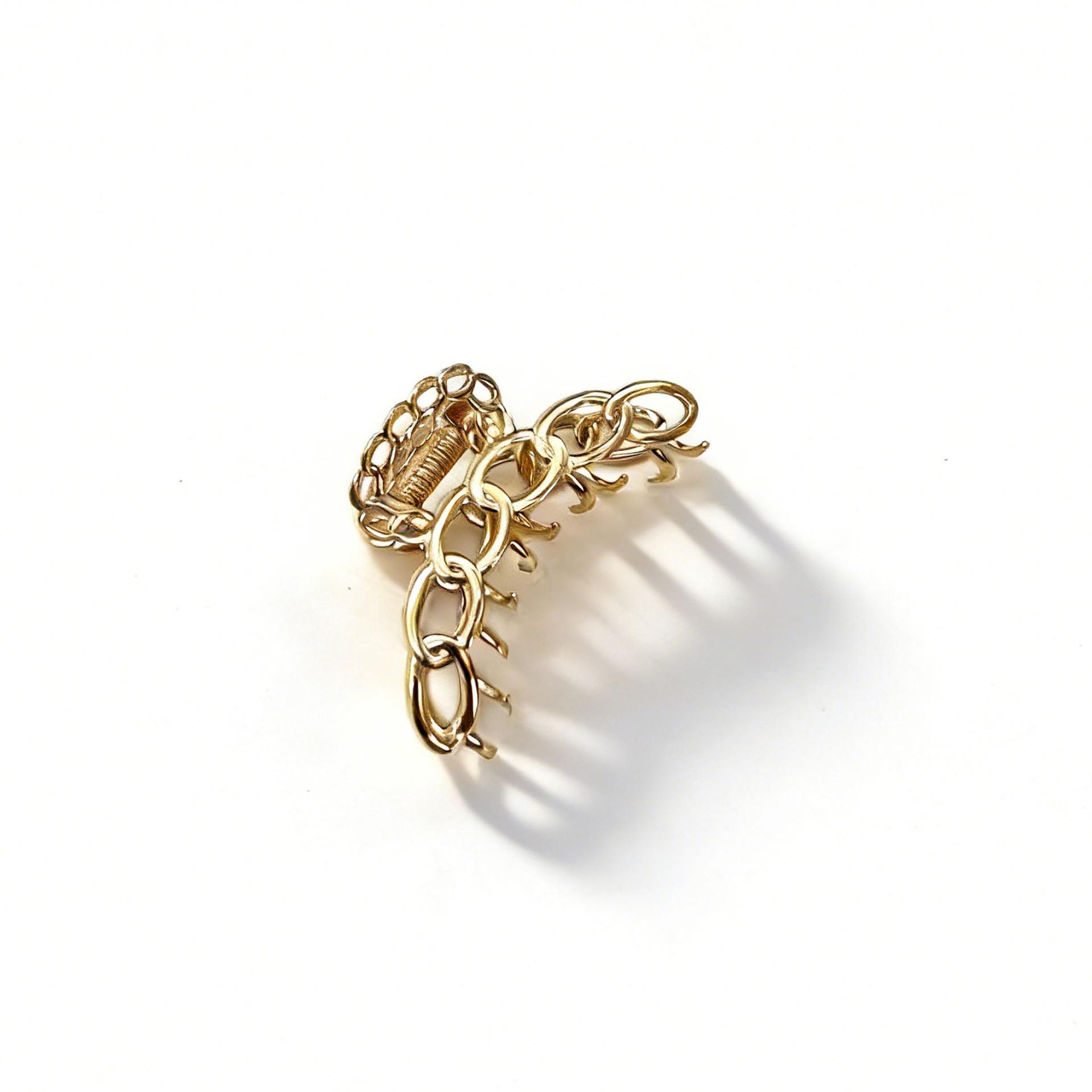 Large Japanese Korean Metal Shark Hair Claw Clip - Internet Celebrity Style Hairpin for Shower & Headdress