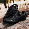 Unisex Road Mountain Cycling Shoes Hard Sole Flat Pedal Non-Clipless Locking Compatible Men Women