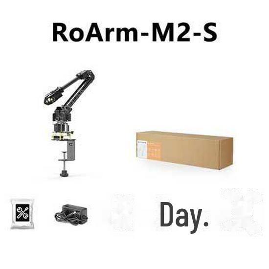 

Роботизована рука RoArm-M2 ESP32 4-DOF з високим крутним моментом, сервоприводами ST3235 і датчиком QMI8658C