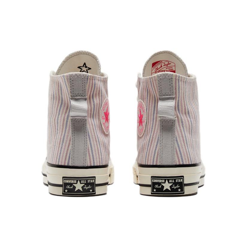 Converse Chuck 70 High Pecan Stripes Unisex Sneakers Multi-Color Beige Purple A02291C