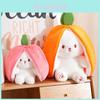 Entzückendes verwandelbares Frucht-Kaninchen-Plüschtier