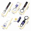 Metal+Braided rope or leather Keychain Key Chain Key Rings for Peugeot 206 307 308 3008 207 208 407 508 2008 5008 107 106 205