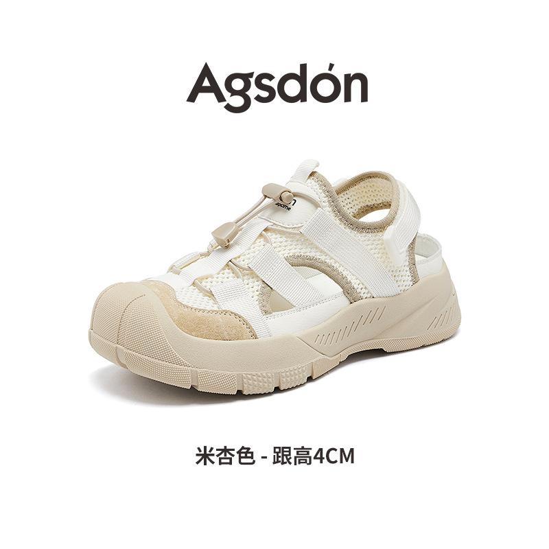 Outdoor sports sandals new summer hollow thick-soled hiking casual dad hole shoes 34