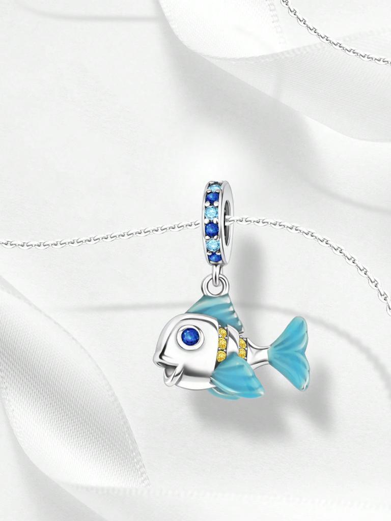 Charms Plata Blue Butterfly Dragonfly Beads Charm Copper Plated Fit Charms Original Bracelet For Jewelry Making Diy Charm