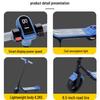 Cross-Border Kids' Two-Wheeled Electric Scooter - Lightweight New Model for Outdoor Tourism & Scenic Areas