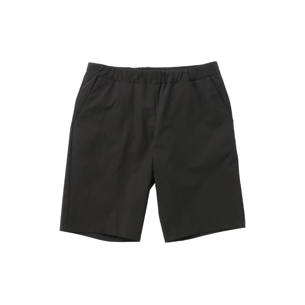 Kapelmuur Casual Stretch Nylon Black Pants, Shorts, Padded,