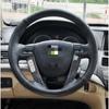 2pcs For Honda Accord 2008-2012 Carbon Fiber ABS Car Steering Wheel Cover Panel Trim Car Styling Sticker