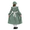 Colonial Girl Children's Costume Prairie Pioneer Children's Costume Halloween Pastoral Maid Dress