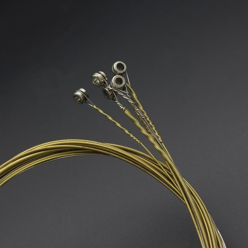 Set of 6 Guitars String Replacements Acoustic Guitar Strings Part Stainless Steel Acoustic Folk Electric Guitar Strings