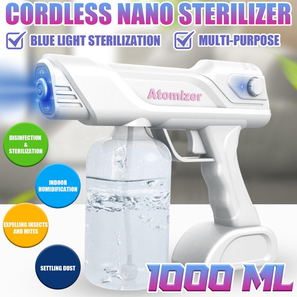 

1000 мл Портативный Беспроводной USB Нано Дезинфектор Распылитель Дезинфекционный Распылитель Машина Перезаряжаемый 5 В