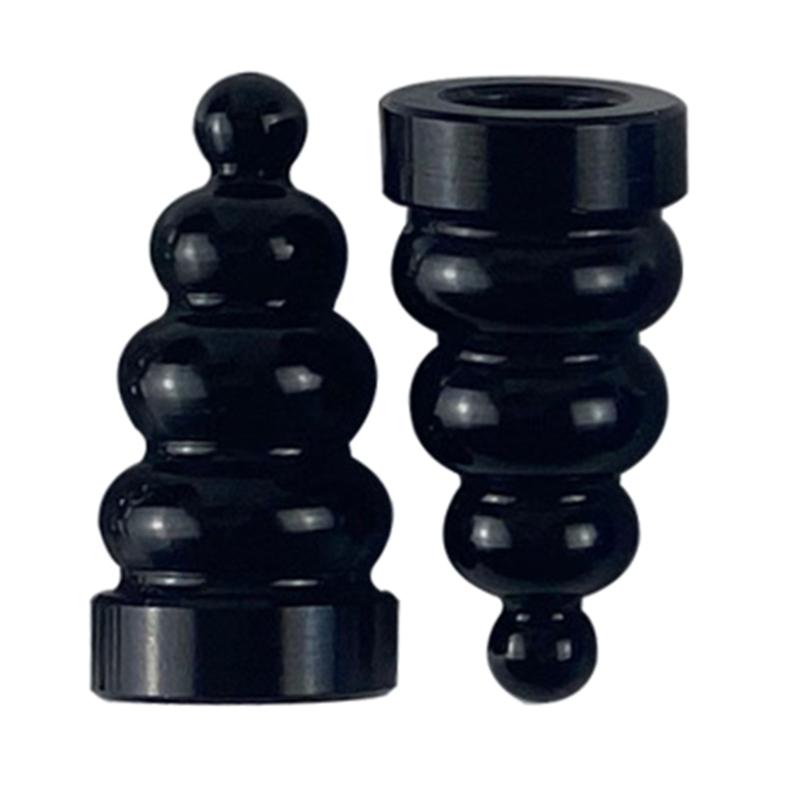 Tire Valve Stem Caps Aluminum Tire Valve Caps Set Universal Stem Covers for Car Trucks Motorbikes SUVs & Bikes 4-Piece