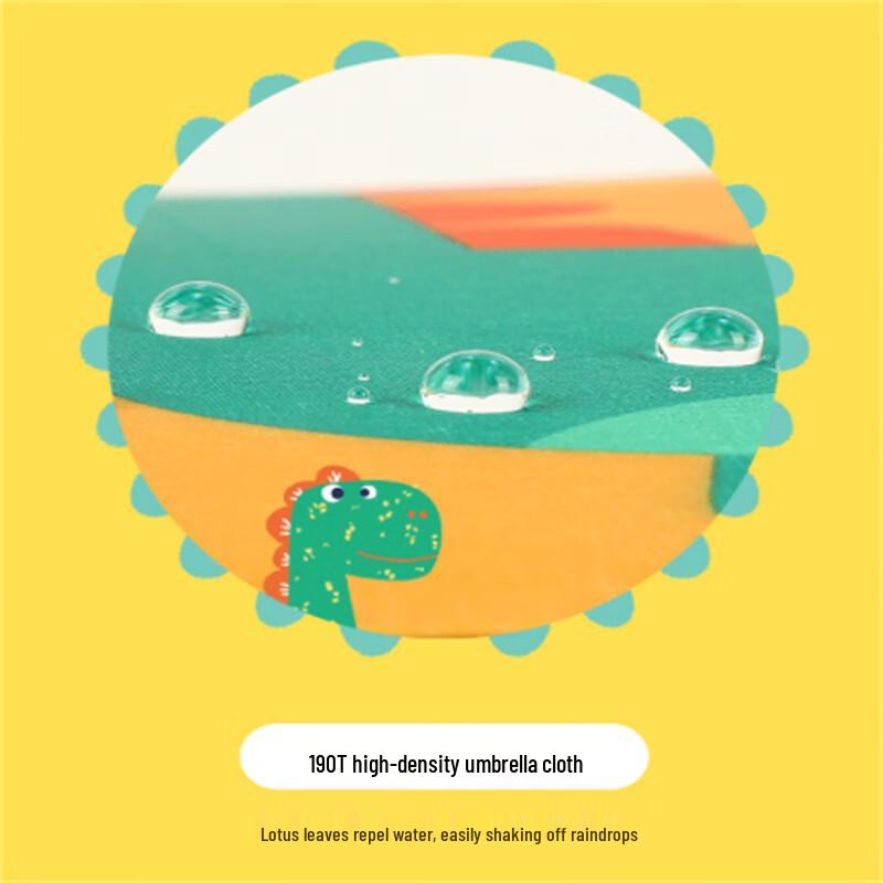 Kids Cartoon UV Protection Long Handle Umbrella