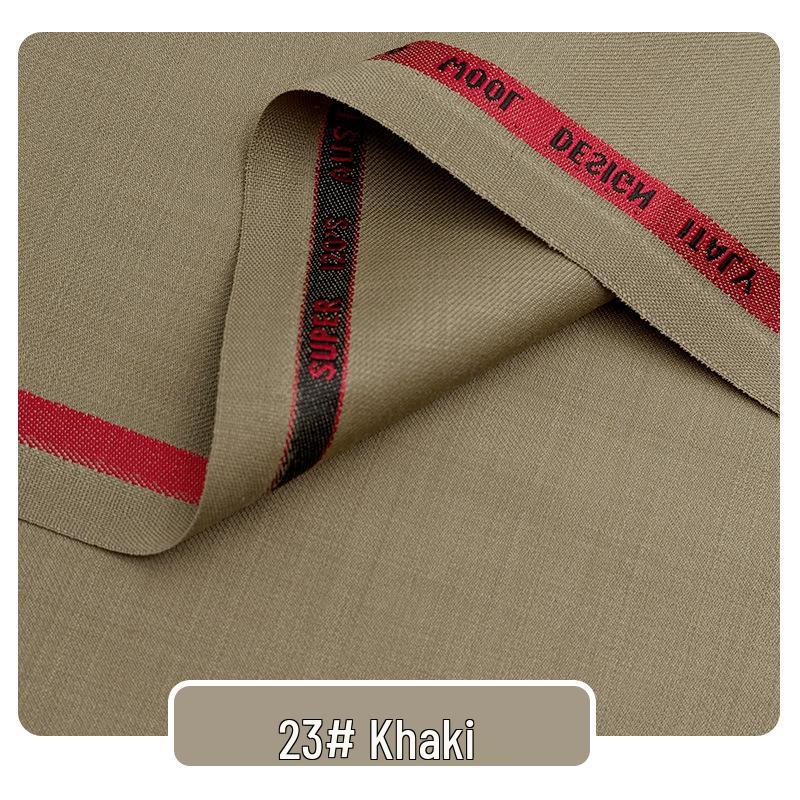 100W Biji Ultra-Fine Wool Suit: Lightweight, High-Count Cashmere Fabric for Spring/Summer Workwear