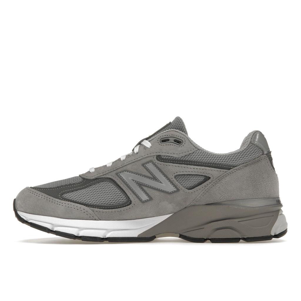 New Balance 990v4 Made In USA Grey Silver Unisex Sneakers U990GR4