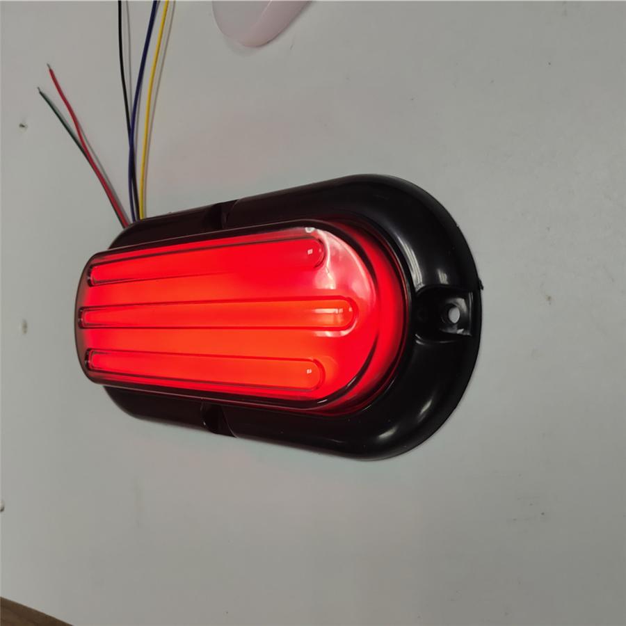 2 Pcs 74 Led Car Flowing Turn Signal Brake Tail Lamp Driving Light Strobe Lamp