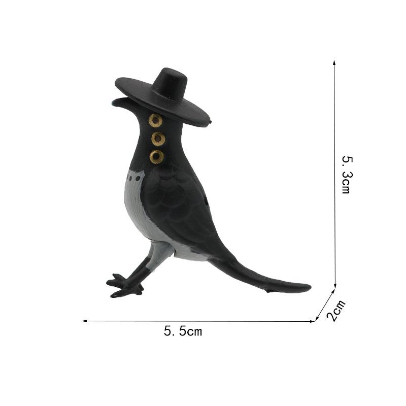 5-12pcs Witch Hunt Star Handmade Game Accessories Cute Doll Mini Handmade PVC Model Desktop Ornament Birthday Gift