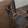 Bolso bandolera de un solo hombro para hombre, bolso urbano sencillo con cabeza de tigre, bolso de Color Retro para hombre, bolso pequeño de cuero